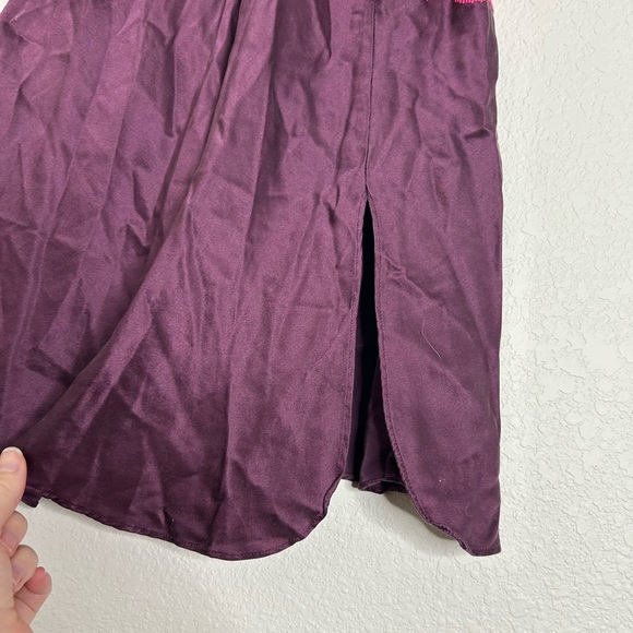 Vintage Victoria’s Secret purple & pink slip mini dress/top - Picture 9 of 15